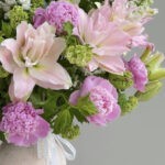 Lyrical Beauty flower arrangement in a vase