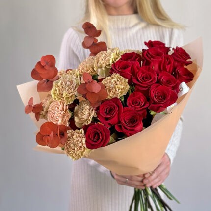 Autumn flower bouquet