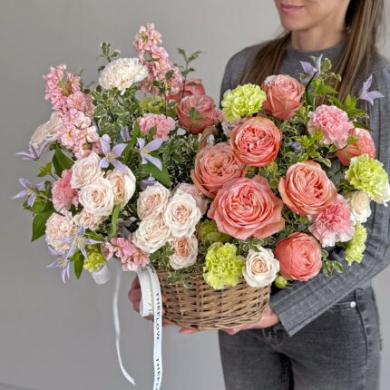 Blooming Garden flower basket