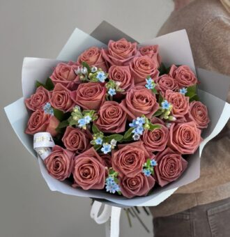 Barista rose bouquet