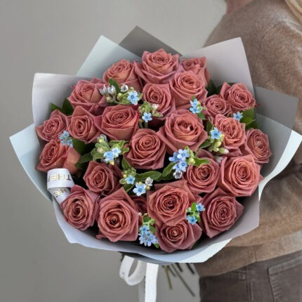 Barista rose bouquet