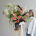 Castle in Bloom & Vase