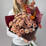 Cozy Autumn flower bouquet