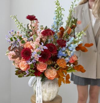 Fall Palette & Vase