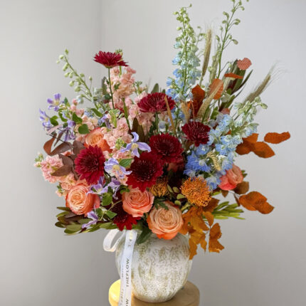 Fall Palette & Vase