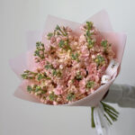 Light Peach Lace flower bouquet