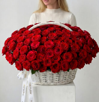 All My Heart flower basket