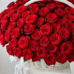 All My Heart flower basket