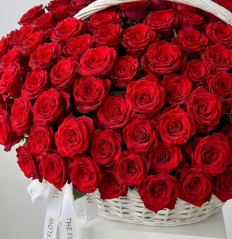 All My Heart flower basket
