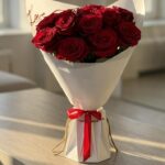 Dozen Scarlet Roses