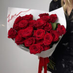 2 Dozen Scarlet Roses
