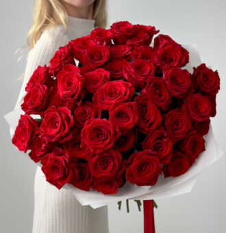 50 Scarlet Roses