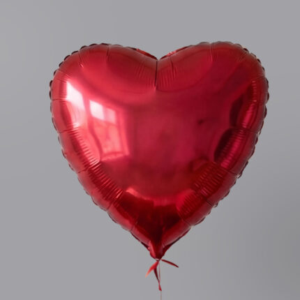 Red Heart Balloon 18 in
