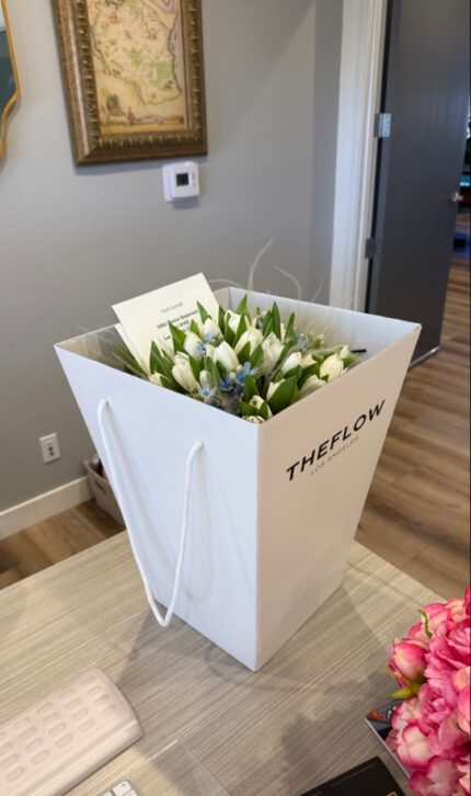 Flowers from the THEFLOW DTLA studio