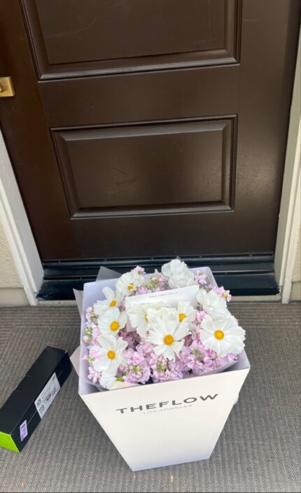 Flowers from the THEFLOW Mar Vista studio