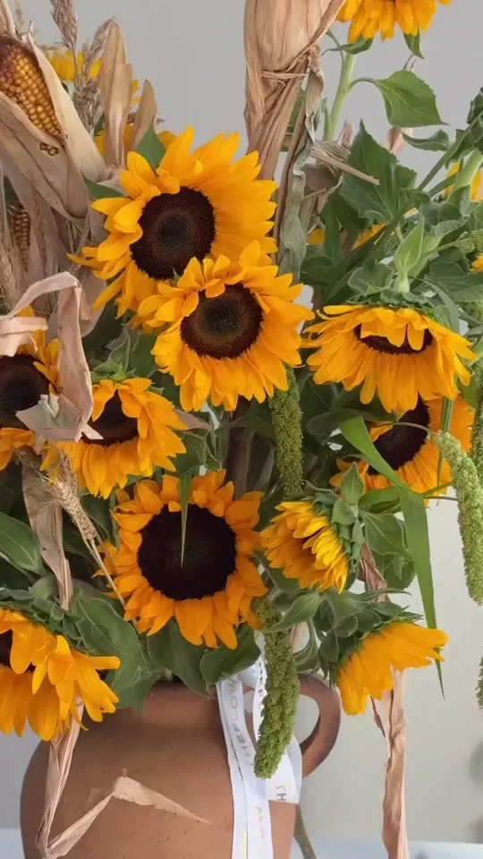 Fall sunflowers